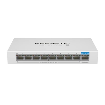 [NSWSSO0385] Keenetic PoE Switch 9 Gigabit 9 puertos