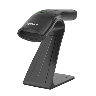 [FESLCB0239] iggual Lector código barras 2D USB botón soporte