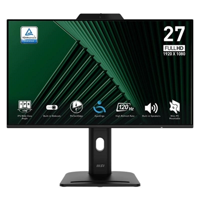 [FMOMLE1015] MSI MP272PMG Monitor 27" IPS 120h  DP Wcam MM AA
