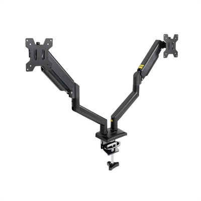 [AISATV0420] Tooq Soporte mesa DB1434TNR-B 2 brazos 13-34"
