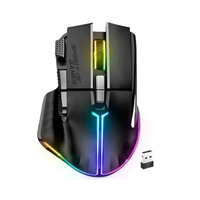[FTRRIN0538] Spirit of Gamer Ratón Inalambrico Pro M5 Black