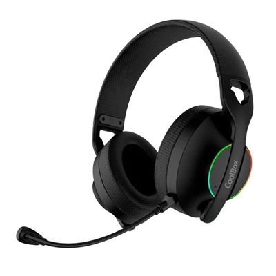 [MAUAMI1240] Coolbox Gaming Auriculares Diadema Mic WB01 RF+BT