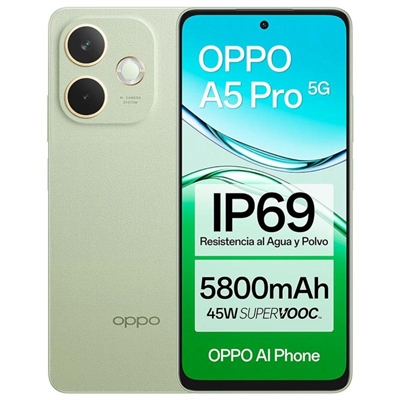 [NTETMO2816] OPPO A5 Pro 5G 6.67" HD+ 256GB 8(+8)GB Olive Green