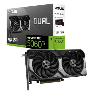[ITGPE70060] ASUS VGA NVIDIA DUAL RTX 5060 TI O8G DDR7