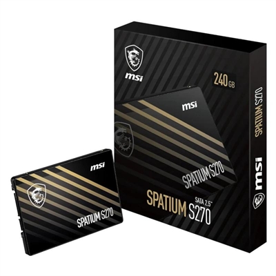 [IAIDSO0894] MSI SSD Spatium S270 240Gb 2.5" Sata 3 6Gbps