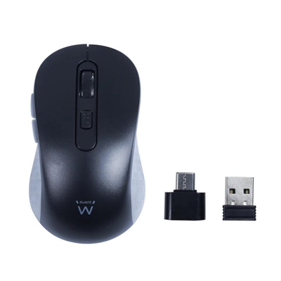 [FTRRIN0549] EWENT EW3204 Ratón inalámbrico 2.4GHz click silen