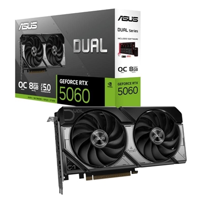[ITGPE70077] ASUS VGA NVIDIA DUAL RTX 5060 O8G 8GB DDR7