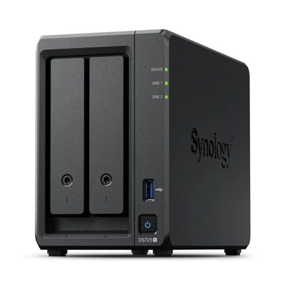 [NARARS0256] Synology DS725+ NAS 2Bay DiskStation 1x2.5Gb 1xGb