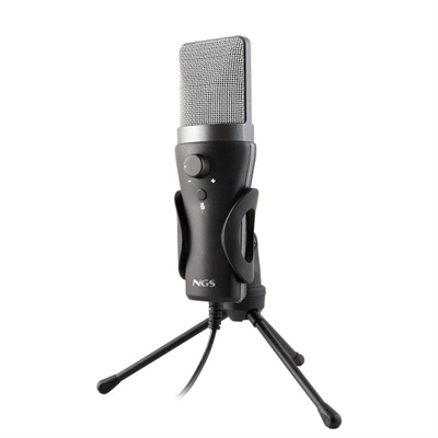 [MAUMIC0081] NGS Micrófono PC Usb con soporte tripode