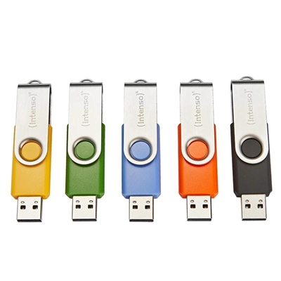 [FAELAP0778] Intenso Basic Line Multipack Lápiz USB 2.0 4GB 10u