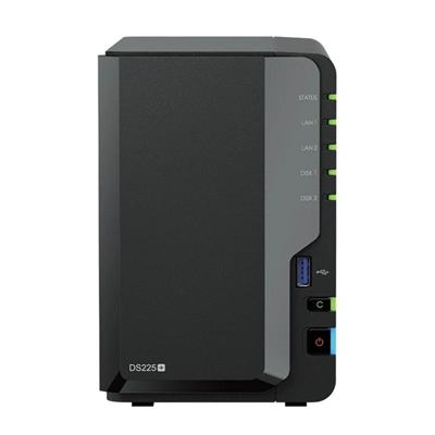 [NARARS0258] Synology DS225+ NAS 2Bay DiskStation 1x2.5Gb 1xGb