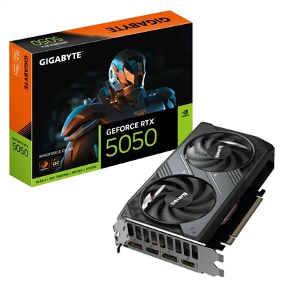 [ITGPE60592] Gigabyte VGA NVIDIA RTX 5050 WINDFORCE OC 8G DDR6