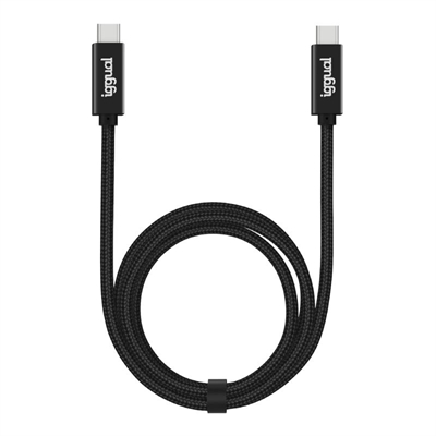 [AATCAT0468] iggual Cable USB-C 3.2 Gen2x2 100W 5A 4K 1m nylon