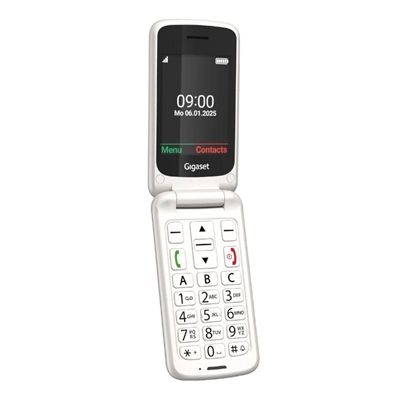[NTETMM0069] Gigaset Móvil Senior GL595 2.8" SIM Blanco Perla