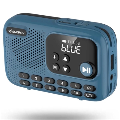 [MAUAMI1300] Energy Sistem TunerGo Radio AM/FM Batería recarga.