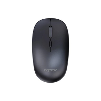 [FTRRIN0561] APPROX Ratón inalámbrico APPXM210 2.4GHZ Negro