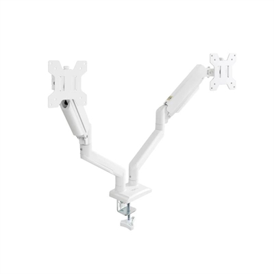 [AISATV0445] Tooq Soporte mesa DB1434TNR-W 2 brazo 13-34 Blanco