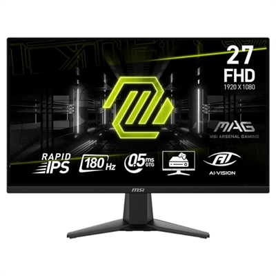 [FMOMLE1109] MSI MAG275F Monitor 27" Gaming  FHD180hz HDMI DP
