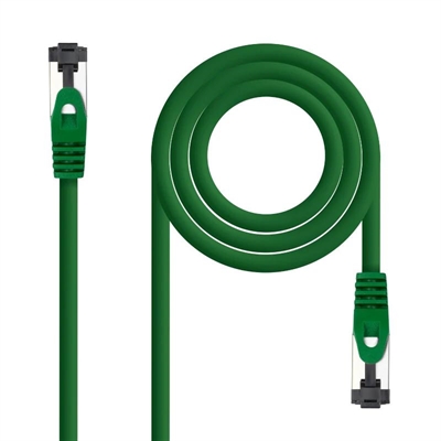 [ANEAHE1021] Nanocable Cable red Cat. 8.1 2GHZ SSTP Verde 1m