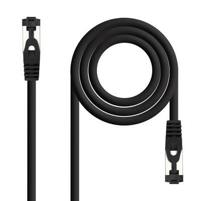 [ANEAHE1019] Nanocable Cable red Cat. 8.1 2GHZ SSTP Negro 1m