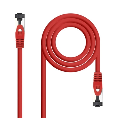 [ANEAHE1030] Nanocable Cable red Cat. 8.1 2GHZ SSTP Rojo 2m