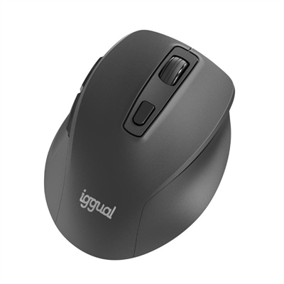 [FTRRIN0562] iggual Ratón inalámbrico ERGO-SILENT-6D 1600DPI