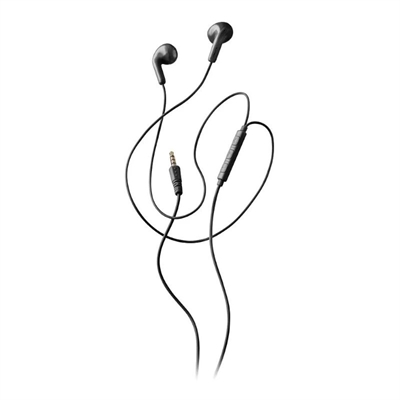 [MAUAMI1316] NGS Auricular Negro Estéreo Cable JACK 3.5 Mm
