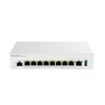 [NROCAB0123] D-Link DBR-600-P Router PoE 9x2.5G 120W