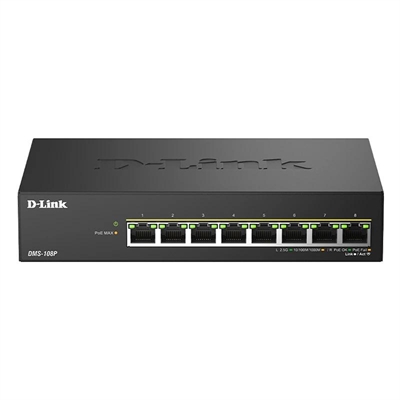 [NSWSSO0396] D-Link DMS-108P/E Switch 8x2.5mG PoE 230W