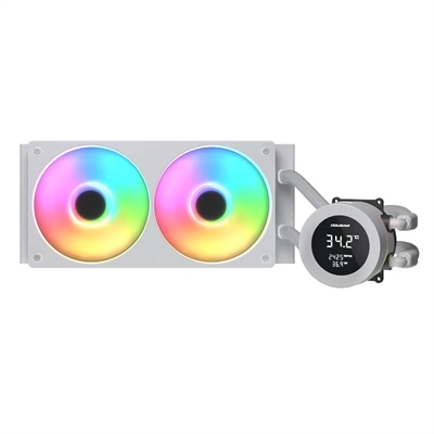 [IMIVEN0581] Cougar Ref. Liquid.Poseidon Vistek ARGB 240 White