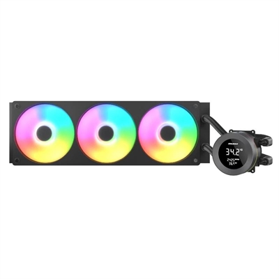 [IMIVEN0578] Cougar Ref. Liquid.Poseidon Vistek ARGB 360 Black