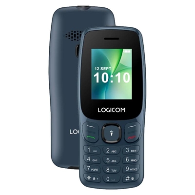 [NTETMM0077] Logicom Posh 405 Móvil Básico 4G 1.77" DS BT Azul