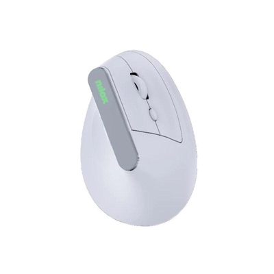 [FTRRIN0565] Nilox Ratón Wir Vertical Rec. Silen 1600DPI Blanco