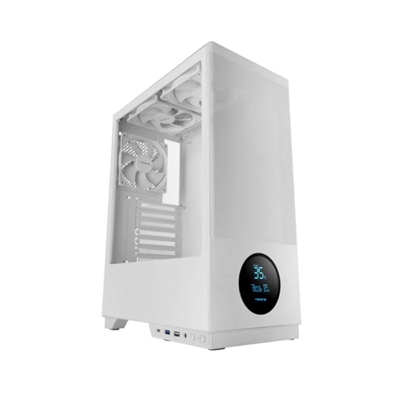 [ICACMM0345] TACENS Caja Atx Pantalla Ventis 3X120mm Blanco
