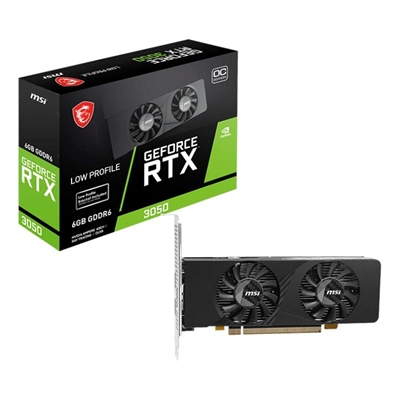 [ITGPE60598] MSI VGA NVIDIA RTX 3050 LP E 6G OC DDR6