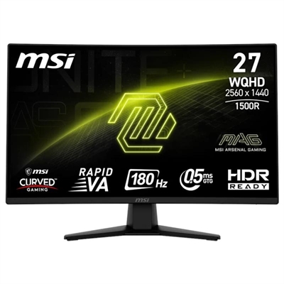 [FMOMLE1135] MSI MAG274CQF Monitor 27" WQHD 180hz curv