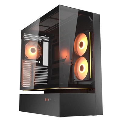 [ICACSM0892] Cougar Caja Semitorre CFV235 Black