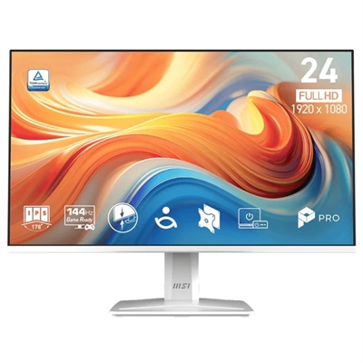 [FMOMLE1142] MSI MP243W E14 Monitor 23.8" 144Hz HDMI MM bl
