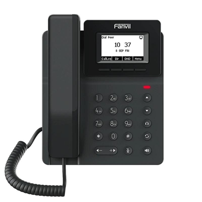 [NTITLI0182] Fanvil V50G 2 líneas SIP 2.3"pantalla PoE 2xGbE