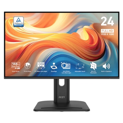 [FMOMLE1144] MSI MP245PG E14 Monitor23.8"144h VGA HDMI DP MM AA
