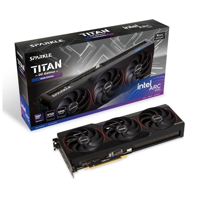 [ITGPE60599] SPARKLE VGA INTEL ARC B580 TITAN NOX OC 12G DDR6