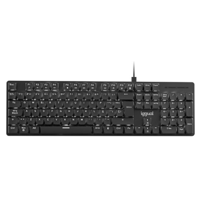 [FTRTUS0593] iggual Teclado USB mecánico CK-MECHA-105T negro