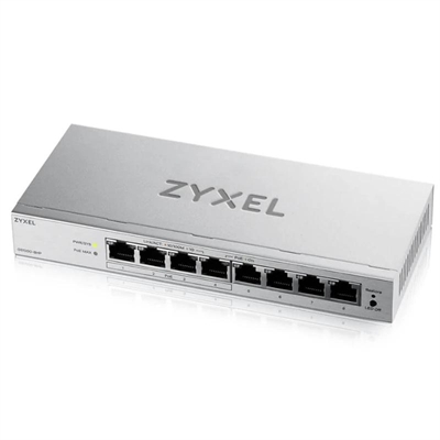 [NSWSSO0405] ZyXEL GS1200-8HPv3 Switch 8xGb (4xPoE+) 68W