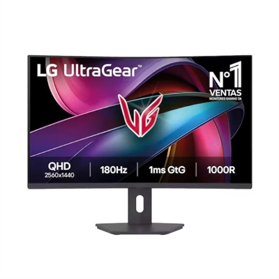 [FMOMLE1157] LG 32G600A-B Monitor32" QHD 180hz 2HDMI DP AA curv