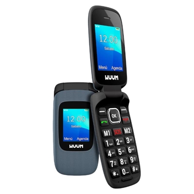 [NTETMM0081] WUUM by SPC 2335N Movil Básico 2.4" FM Negro