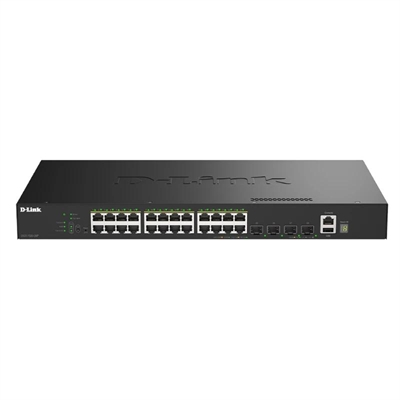 [NSWSAR0487] D-Link DGS-1530-28P/E Switch 24xGB PoE 4xSFP+ 370W