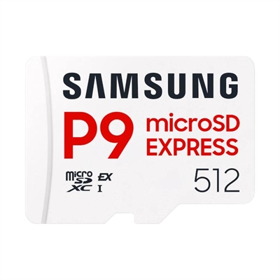 [MTMSDM0333] Samsung MicroSDHC P9 Express 512GB V30, A1 800MBs