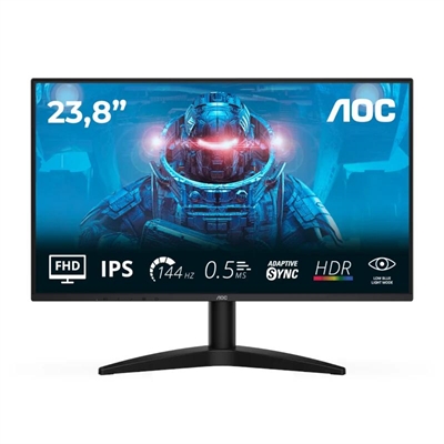 [FMOMLE1170] AOC 24B36X Monitor 23.8"  IPS 144Hz HDMI DP