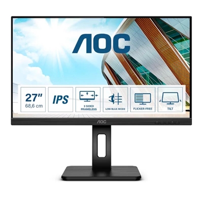 [FMOMLE1172] AOC 27P2Q Monitor 27" IPS AA PIV VGA DVI HDMI