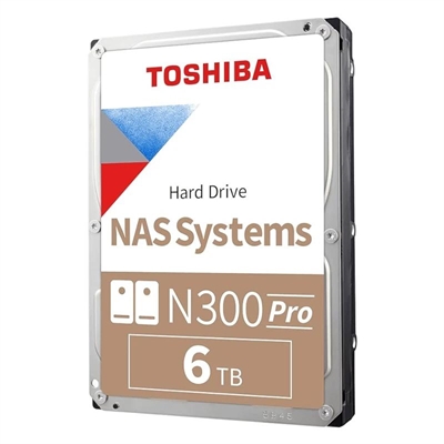 [IAIDMA0671] Toshiba N300 NAS MN10ADA600S 6TB 3.5" SATA600 Bulk